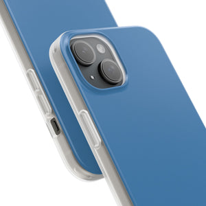 Steel Blue | Handyhülle für iPhone (Flexible Hülle)