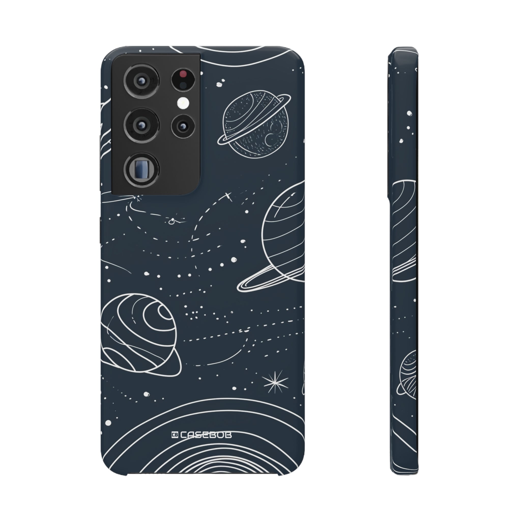 Cosmic Wanderer | Schlanke Handyhülle für Samsung