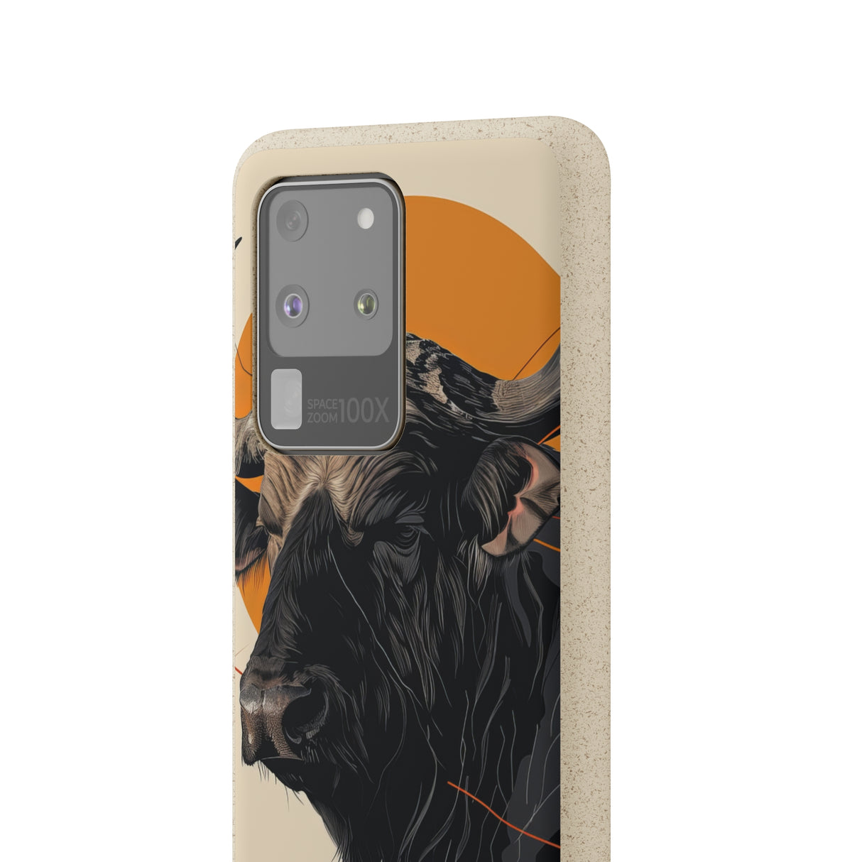 Majestic Buffalo Sun | Biodegradable Phone Case