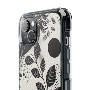 Botanical Abstraction - Phone Case for iPhone (Clear Impact - Magnetic)