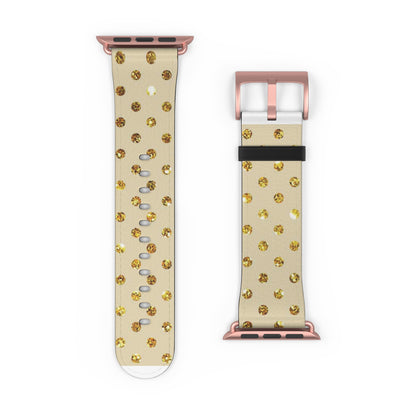 Golden Sparkle - Watch Band
