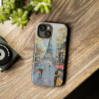 Oil Painting - Paris - Protective Phone Case