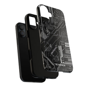 Circuitry Elegance: Futuristic Precision - for iPhone 16