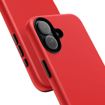 Red iPhone 16 - Tough Phone Case