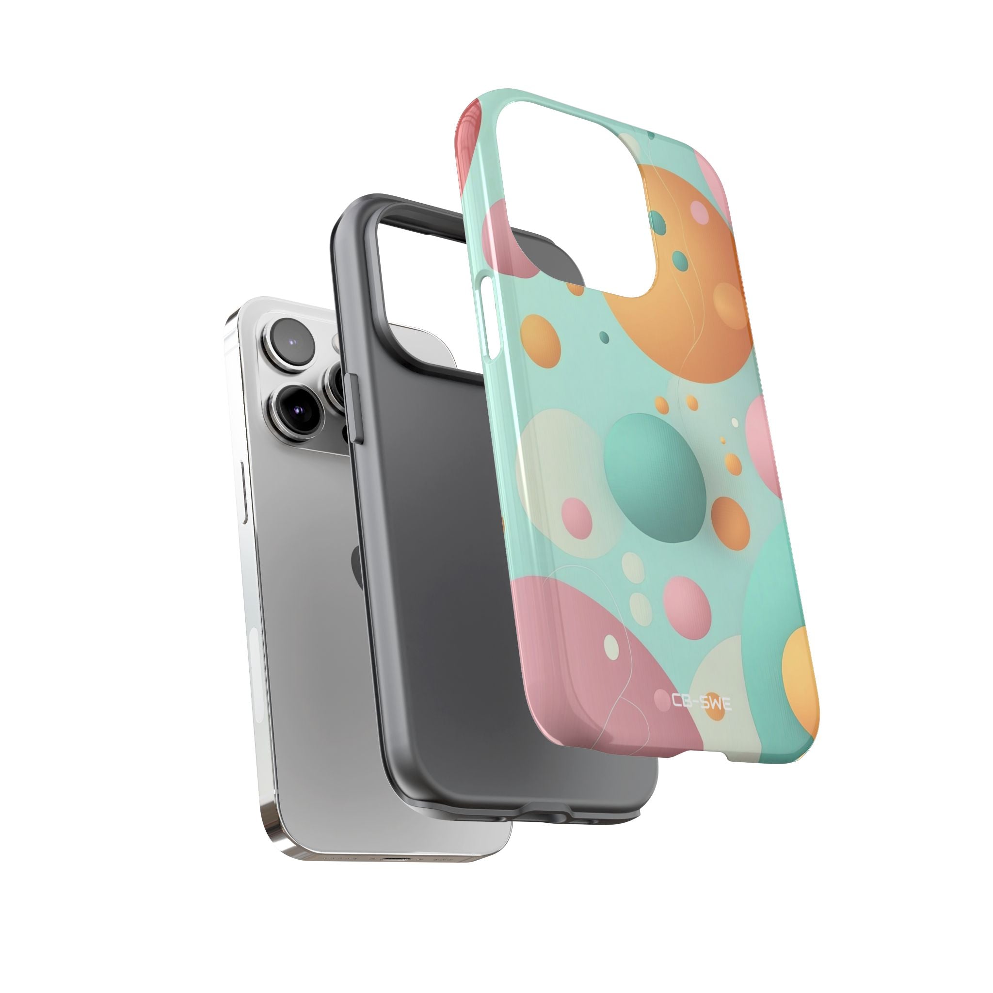 Whimsical Circular Dance - iPhone Case
