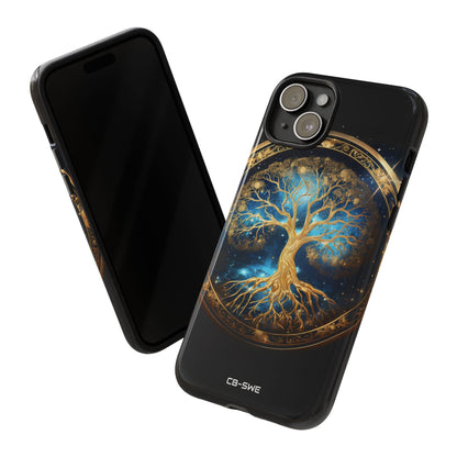 Cosmic Tree Radiance - iPhone Case