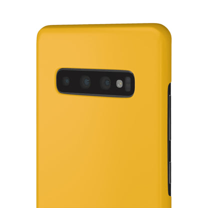 Amber Yellow - Slim Samsung S10 Phone Case