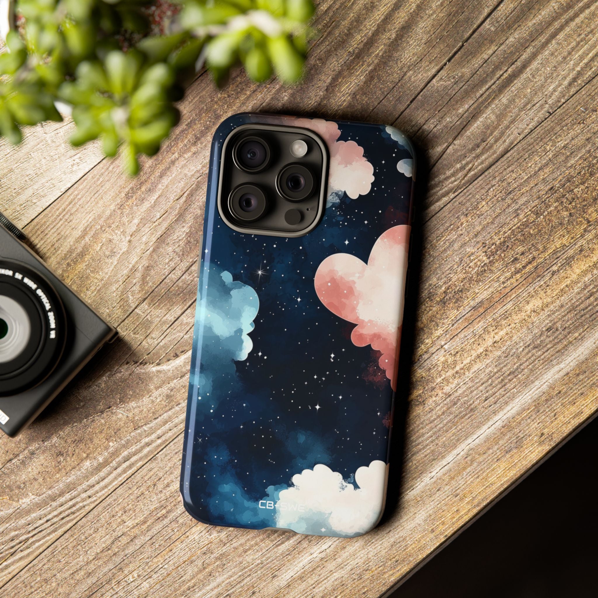 Hearts Float Dreamily - iPhone Case