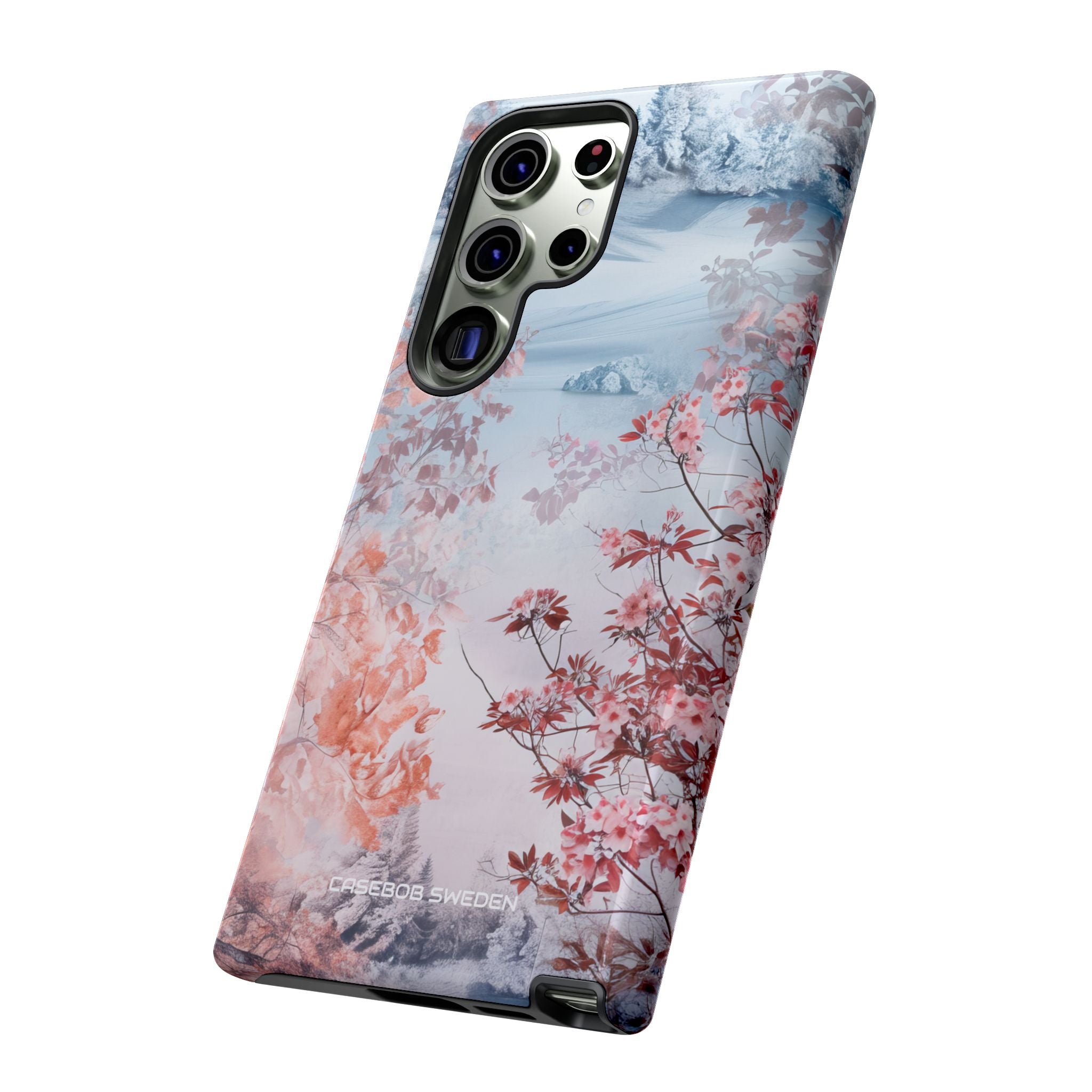 Floral Serenity Case - Tough Samsung S23 Phone Case