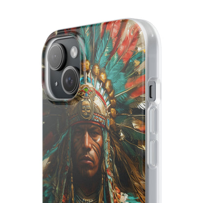 Feathered Majesty iPhone 15 Plus Case - Soft