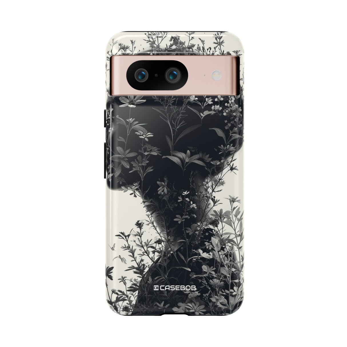 Botanical Silhouette Essence | Protective Phone Case for Google Pixel