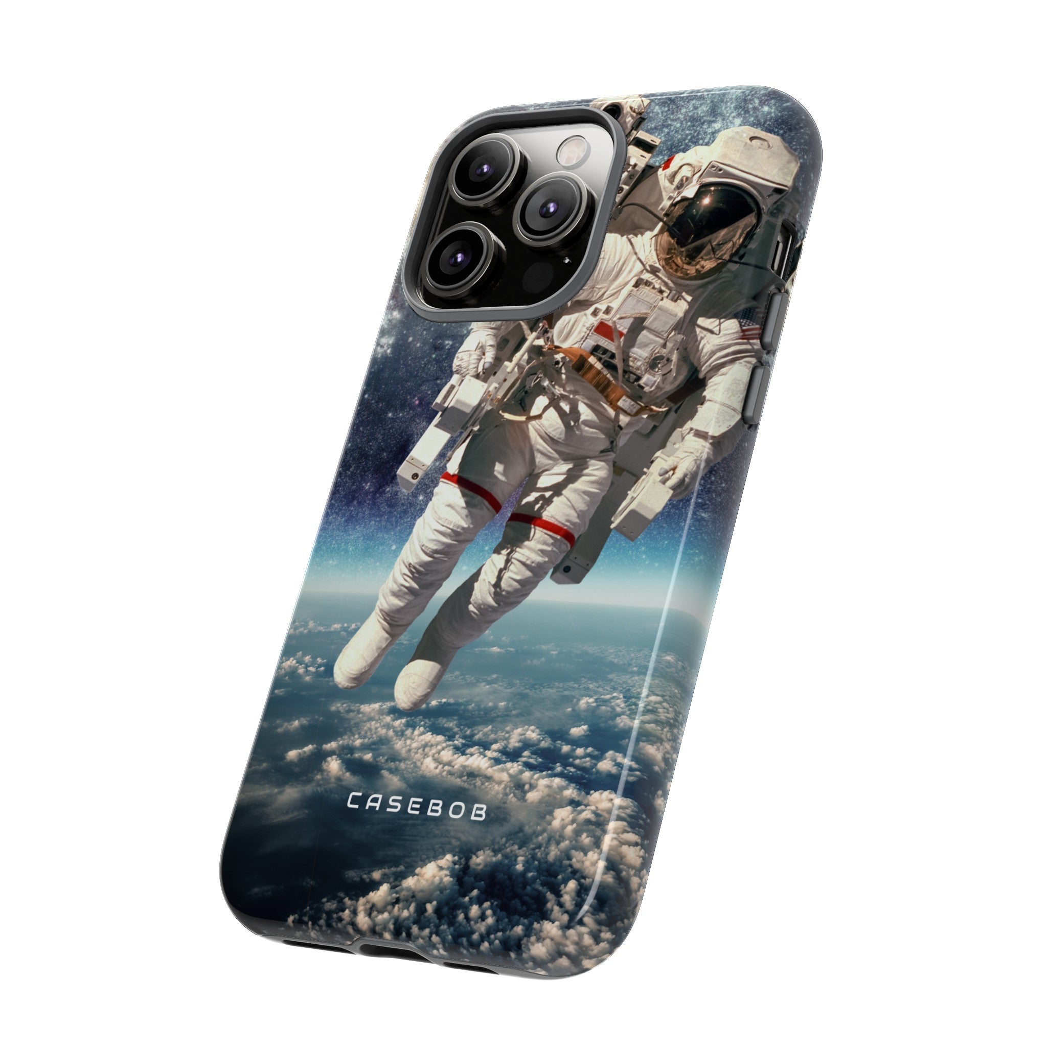 Astronaut in outer space - Protective Phone Case