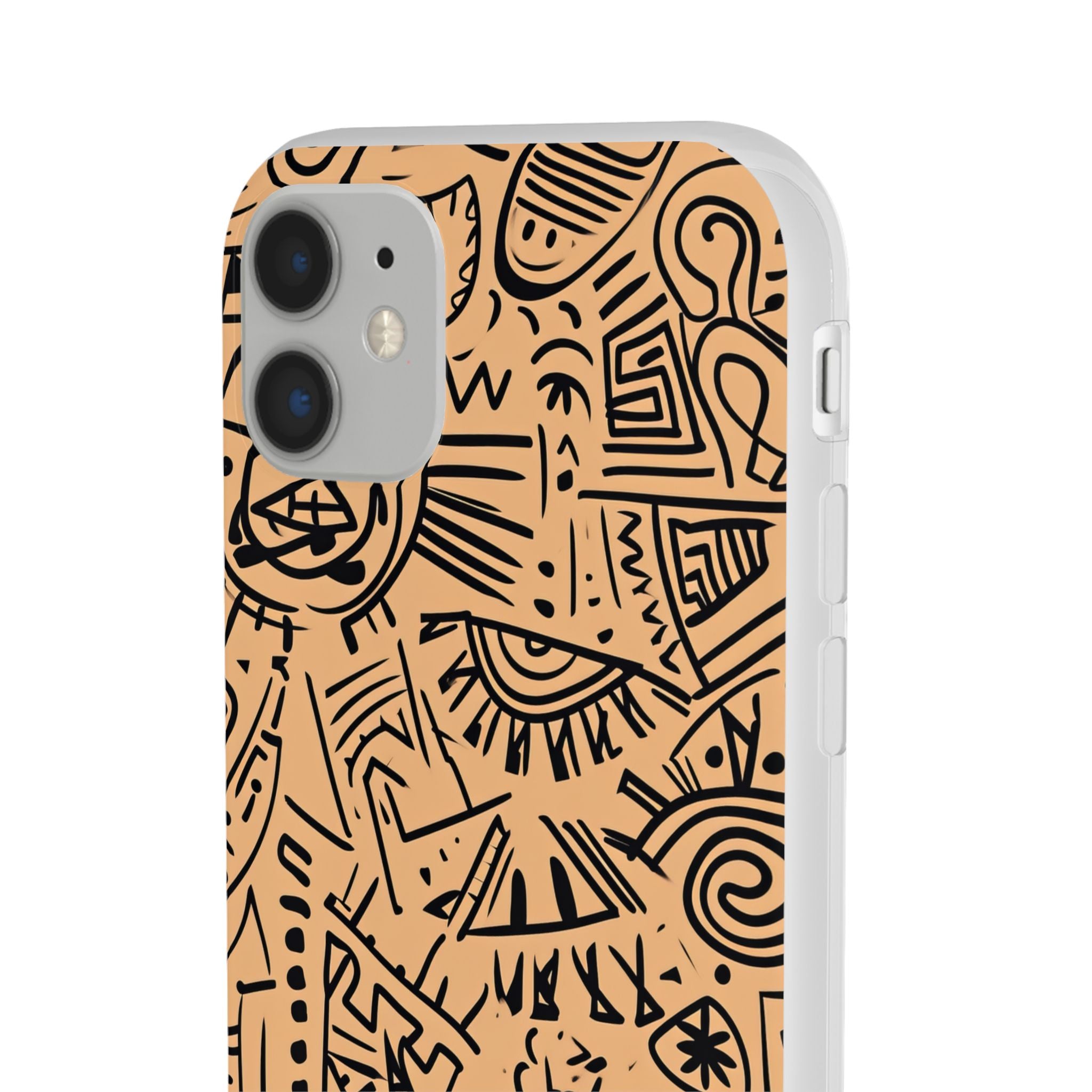 Mystic Tribal Geometry | Flexible Phone Case for iPhone