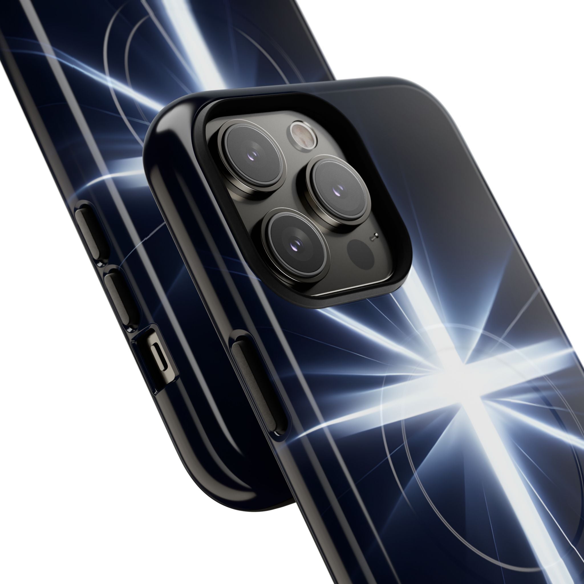 Glowing Crossburst iPhone 14 Pro Max Case - Tough+