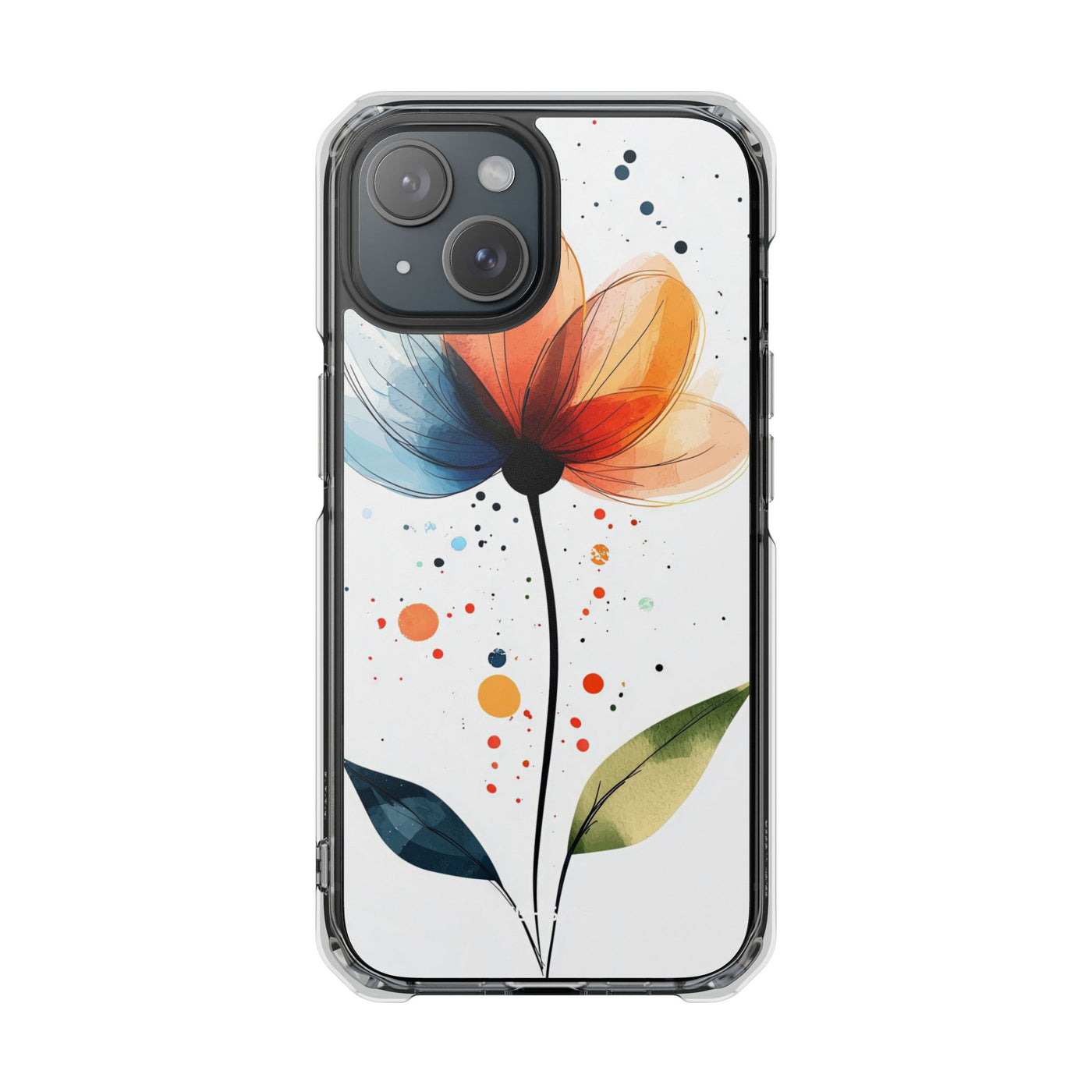 Vibrant Floral Blooms iPhone Case - Impact