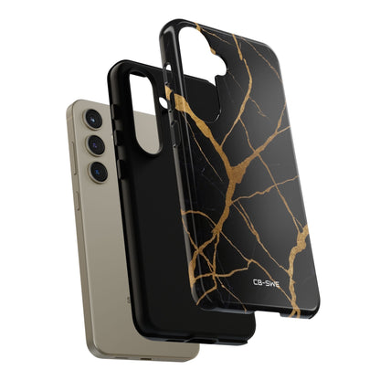 Golden Veins Twist - Samsung Case