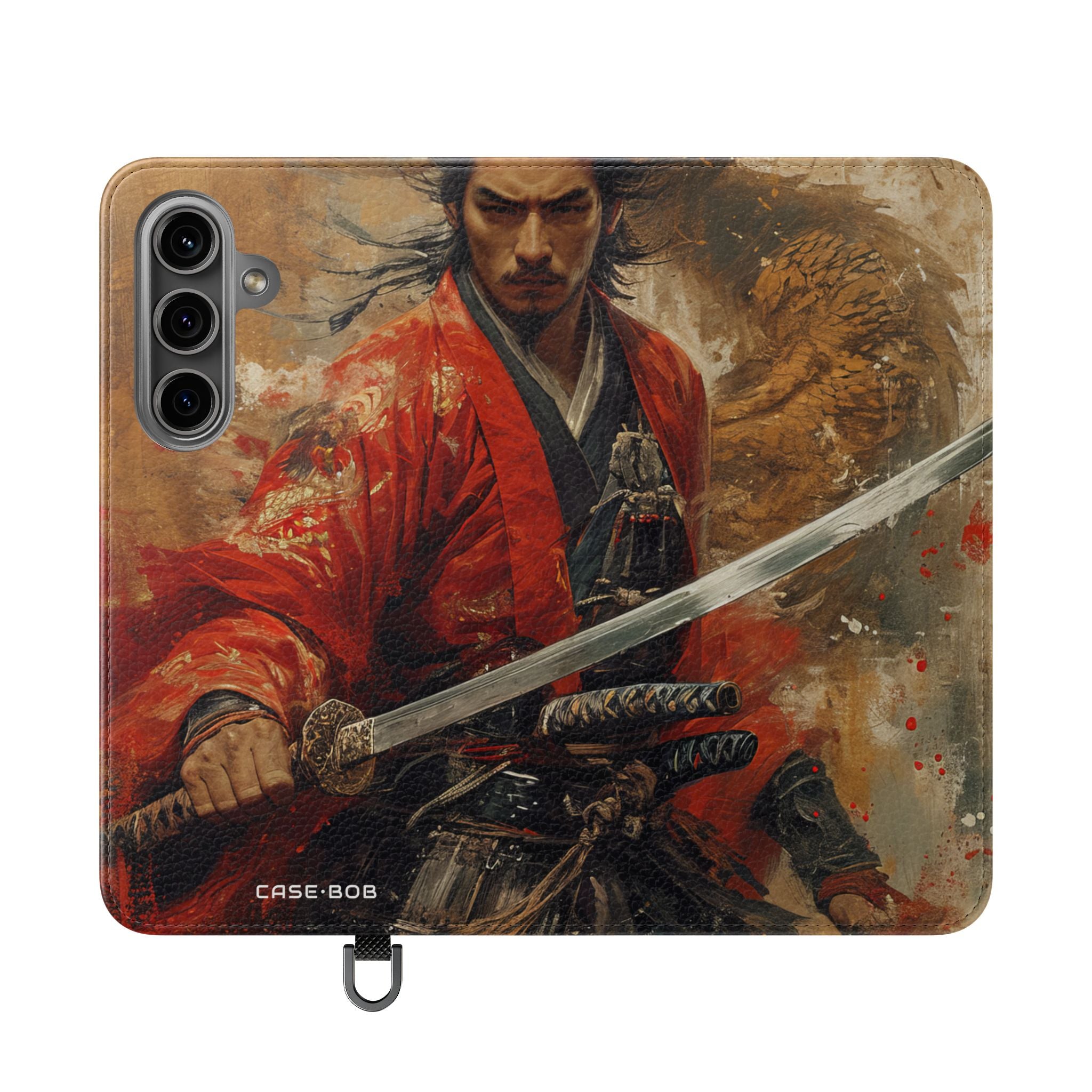 Crimson Samurai - Samsung S24 Case - Wallet