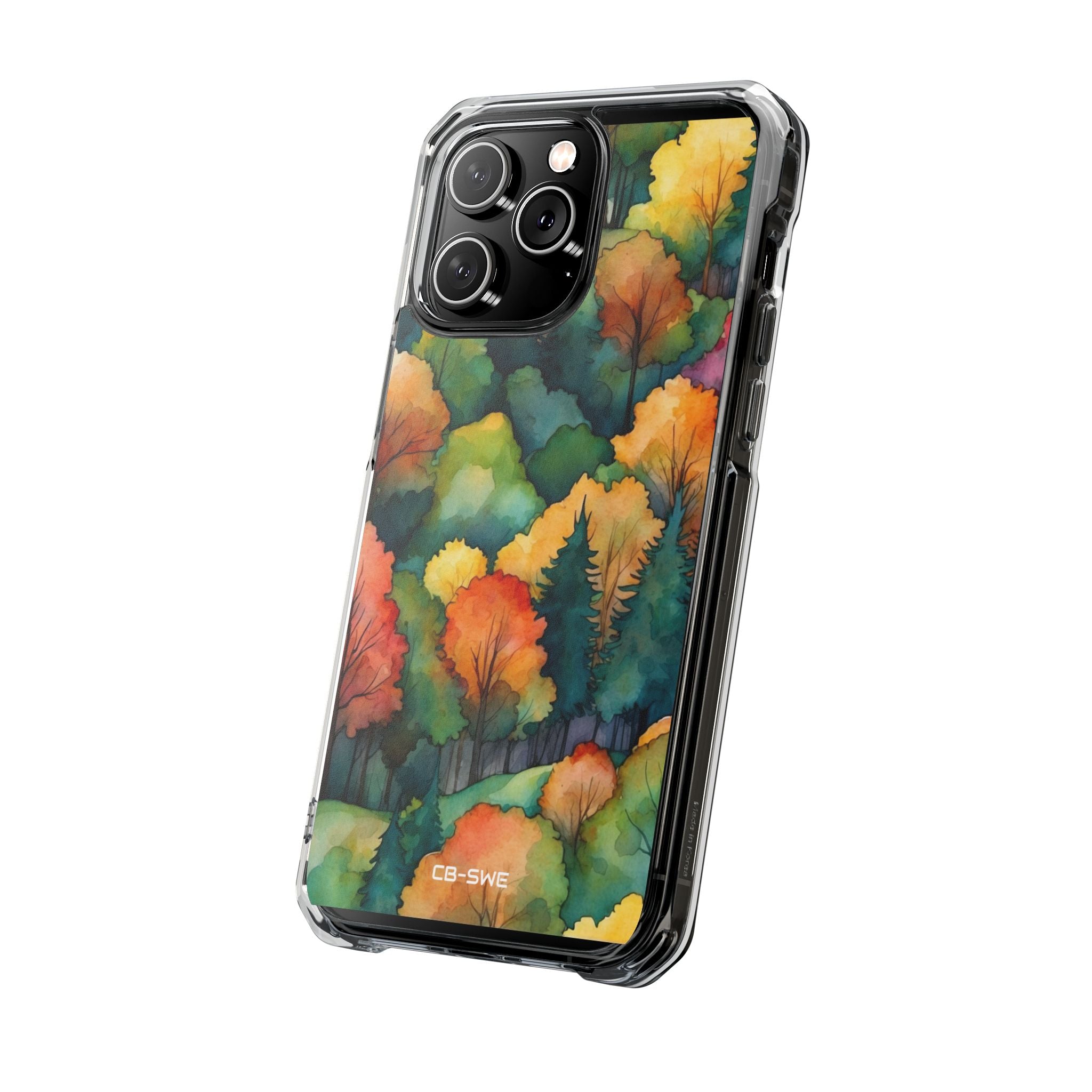 Autumn Leaves Dance iPhone Case - Impact