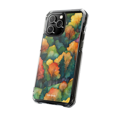 Autumn Leaves Dance iPhone Case - Impact