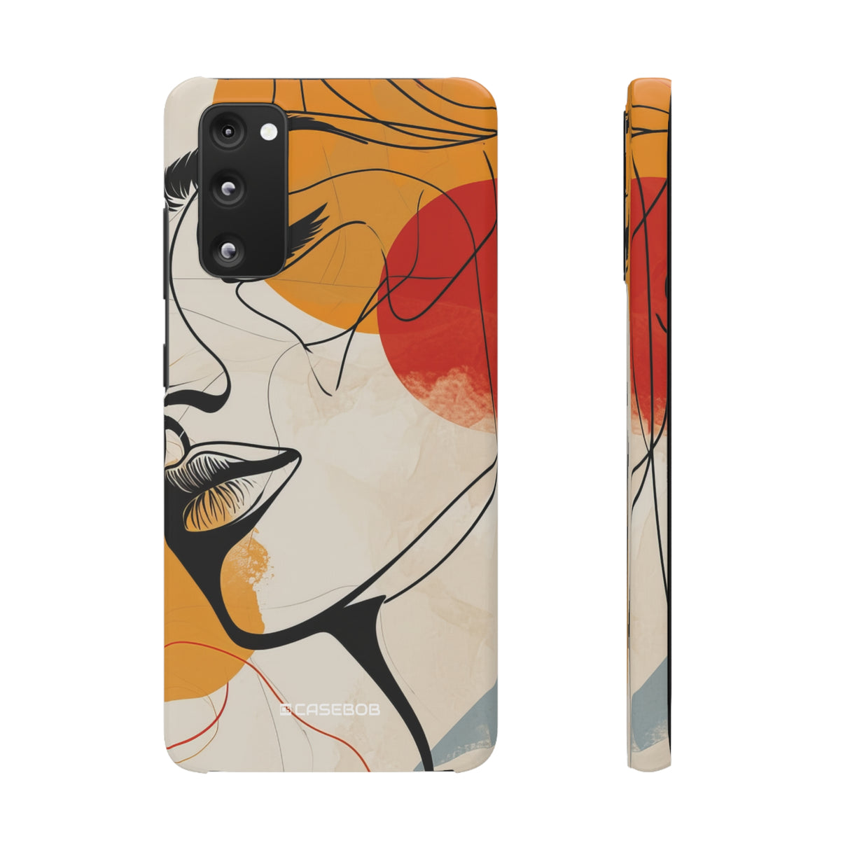 Contemplative Warmth | Slim Phone Case for Samsung