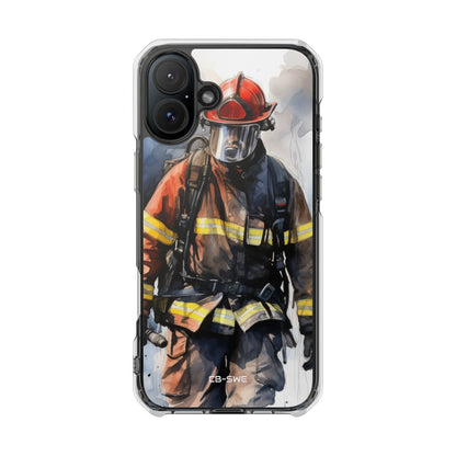 Firefighter In Motion iPhone Case - Impact