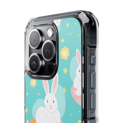 Bunnies Float Dreamily iPhone Case - Impact