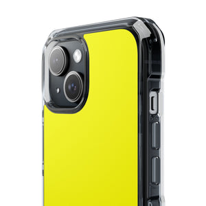 Lemon Glacier | Phone Case for iPhone (Clear Impact Case - Magnetic)