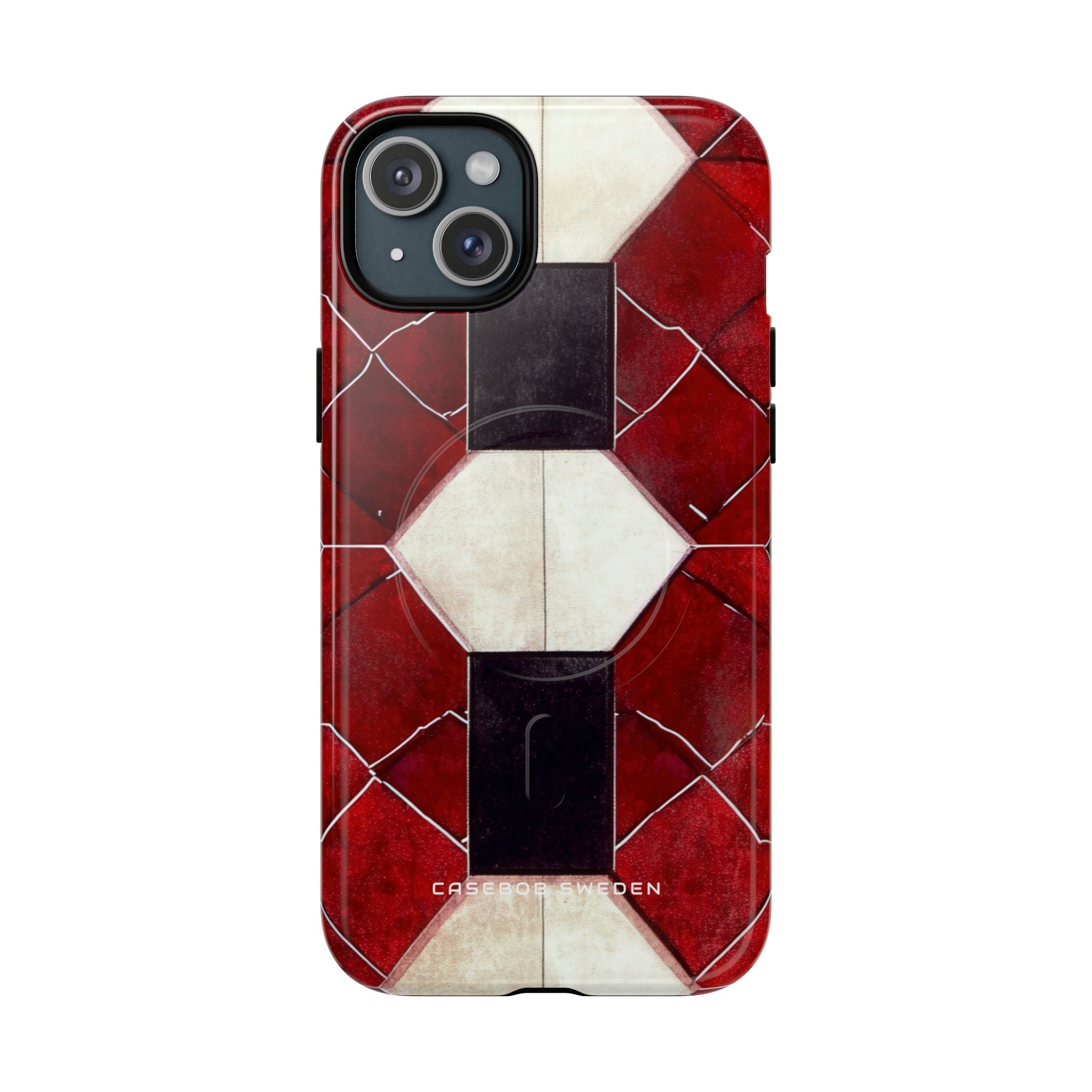 Gothic Hexagon Symmetry iPhone 15 | Tough+ Phone Case