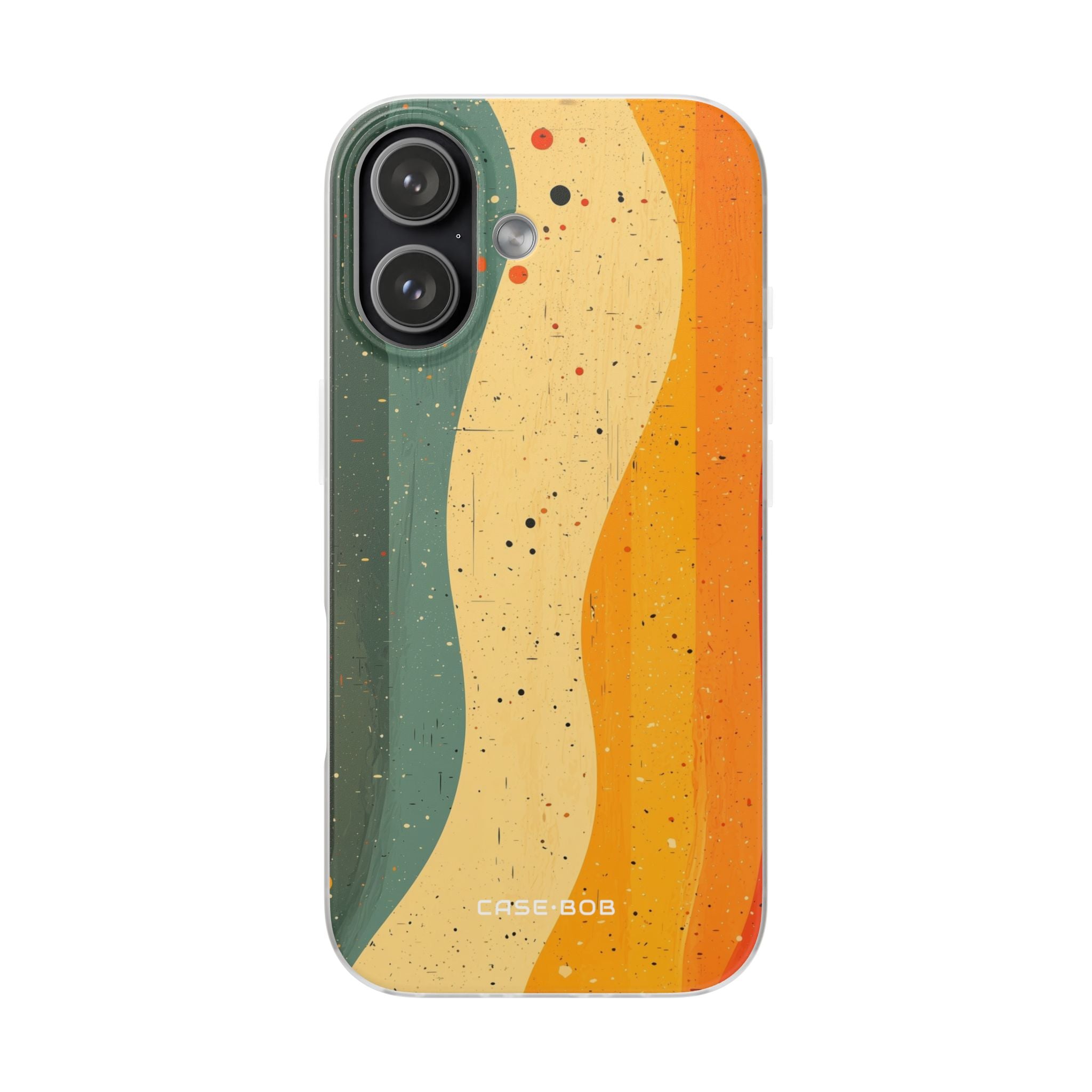 Wavy Forest Veil iPhone 17 Case - Soft