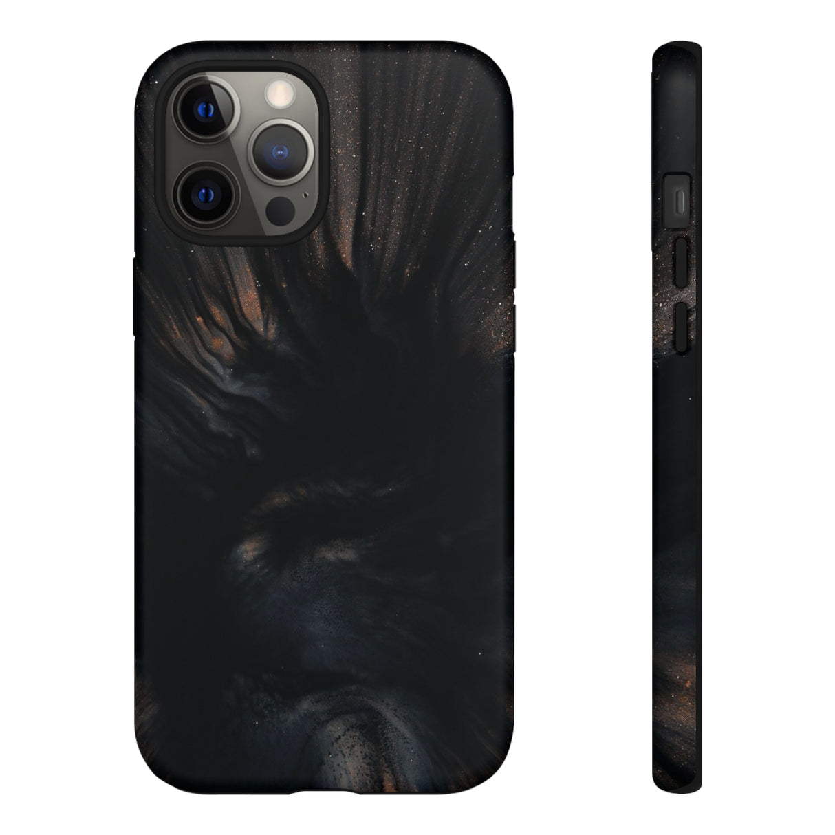 Star Gaze Ink Art iPhone Case (Protective) iPhone 12 Pro Max Matte Phone Case