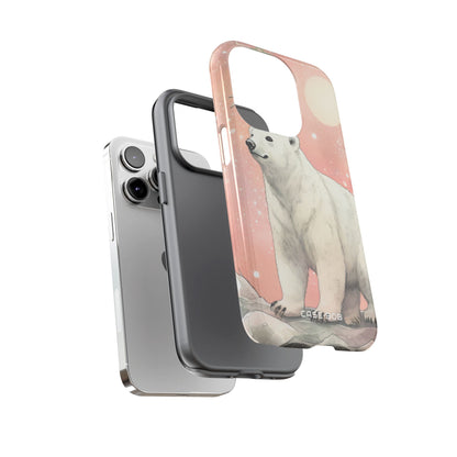 Polar Bear Dream iPhone 14 Pro Case - Tough