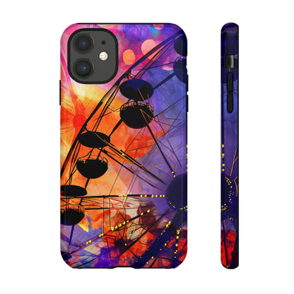 Romantic Ferris Wheel Delight - Protective Phone Case