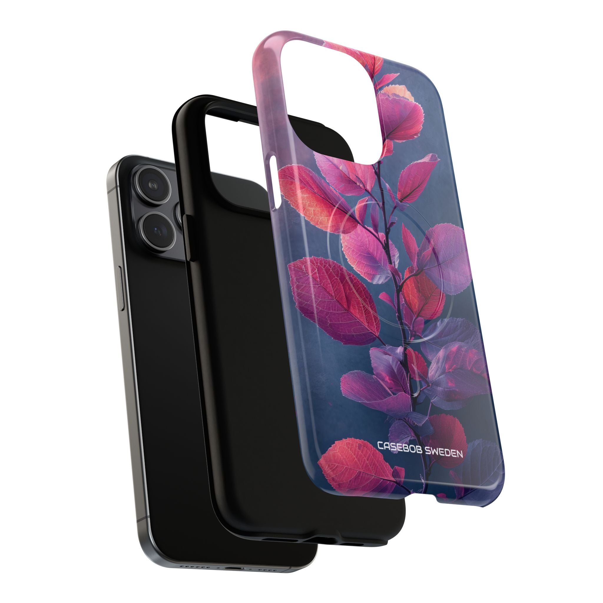 Pink Blue Nature - Tough + MagSafe® iPhone 15 Phone Case