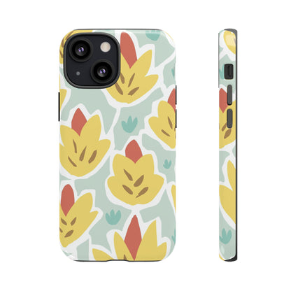 Summer Yellow Happy Flower - Protective Phone Case