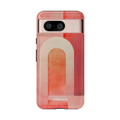 Crimson Arches Google Pixel 8 Case - Tough