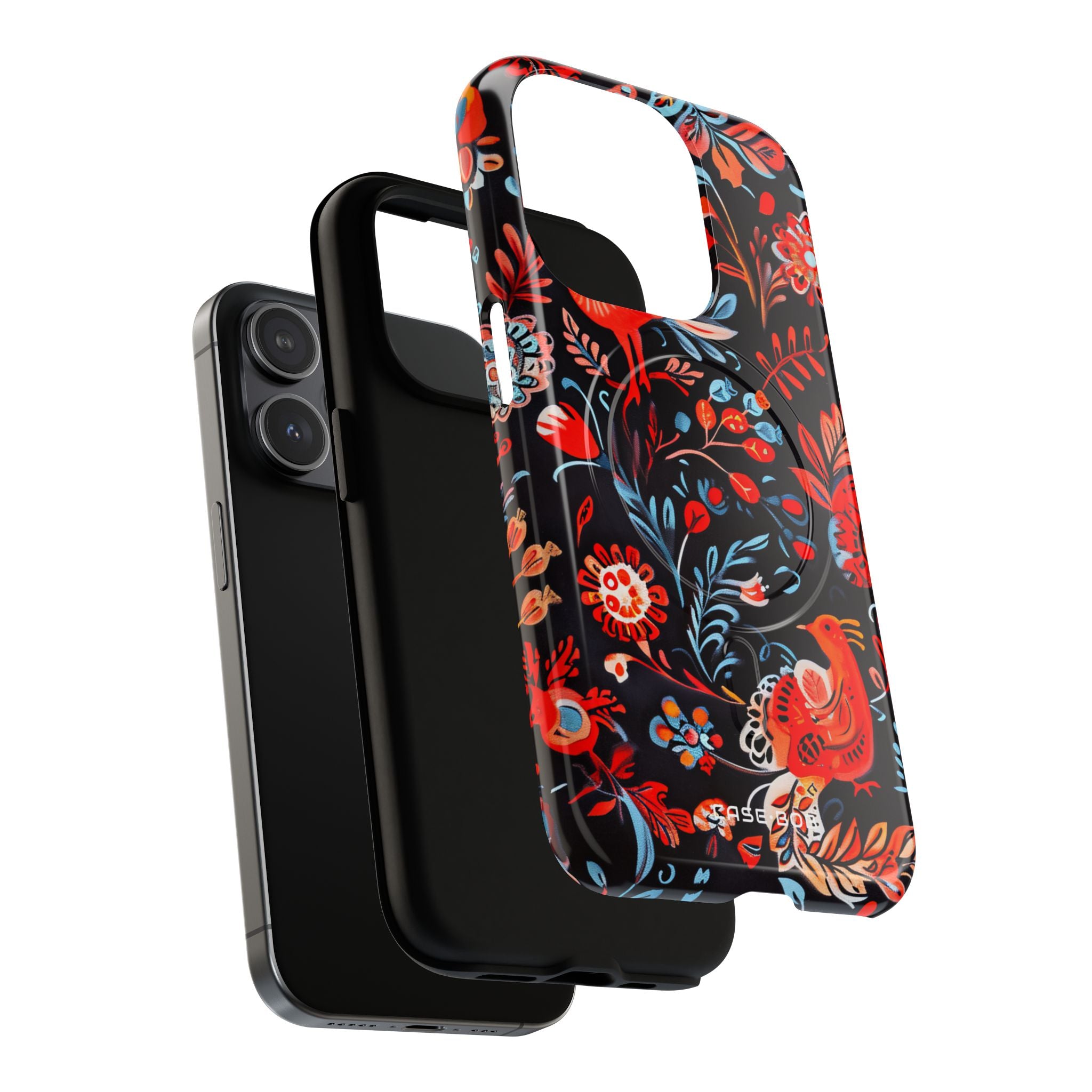 Vivid Birdscape iPhone 15 Pro Case - Tough+