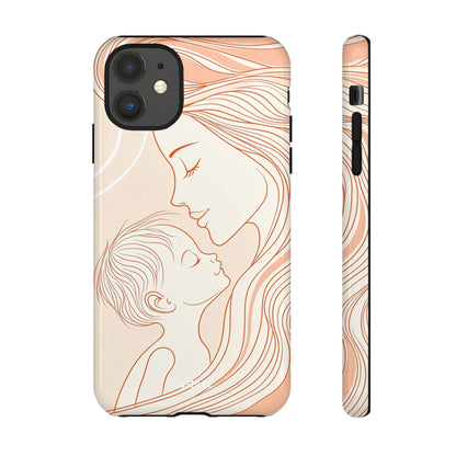 Tenderness Embraces Life - iPhone Case