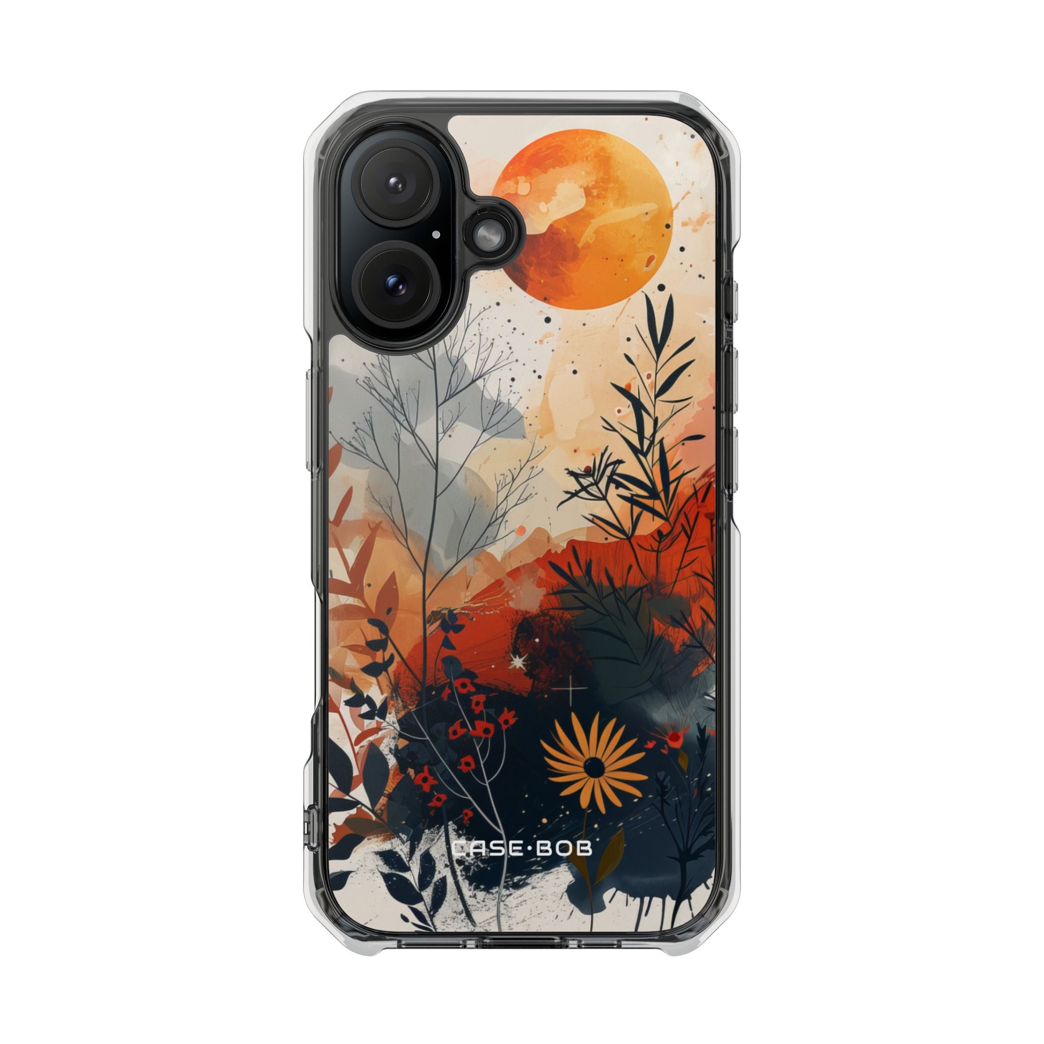Orange Solstice iPhone 15 Case - Impact