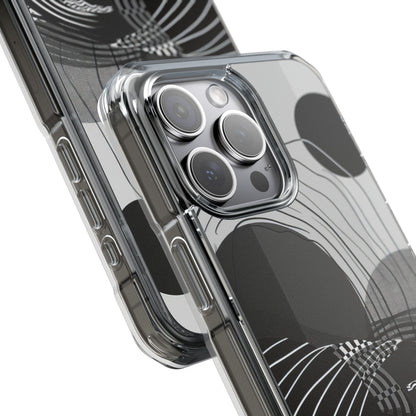 Monochrome Motion Flow iPhone 15 - Impact Clear+