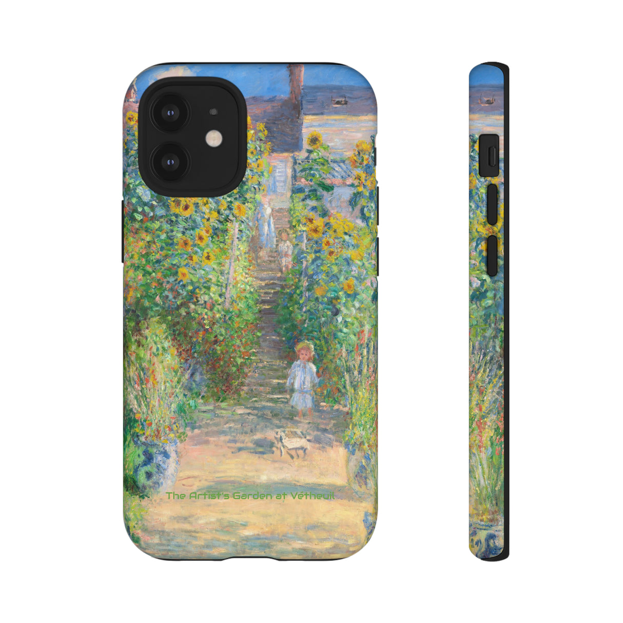 The Artist's Garden at Vétheuil - Protective Phone Case