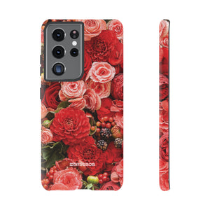 Blumenwand | Handyhülle für Samsung