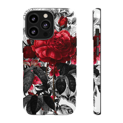 Grunicked Gothic Flower - Protective Phone Case