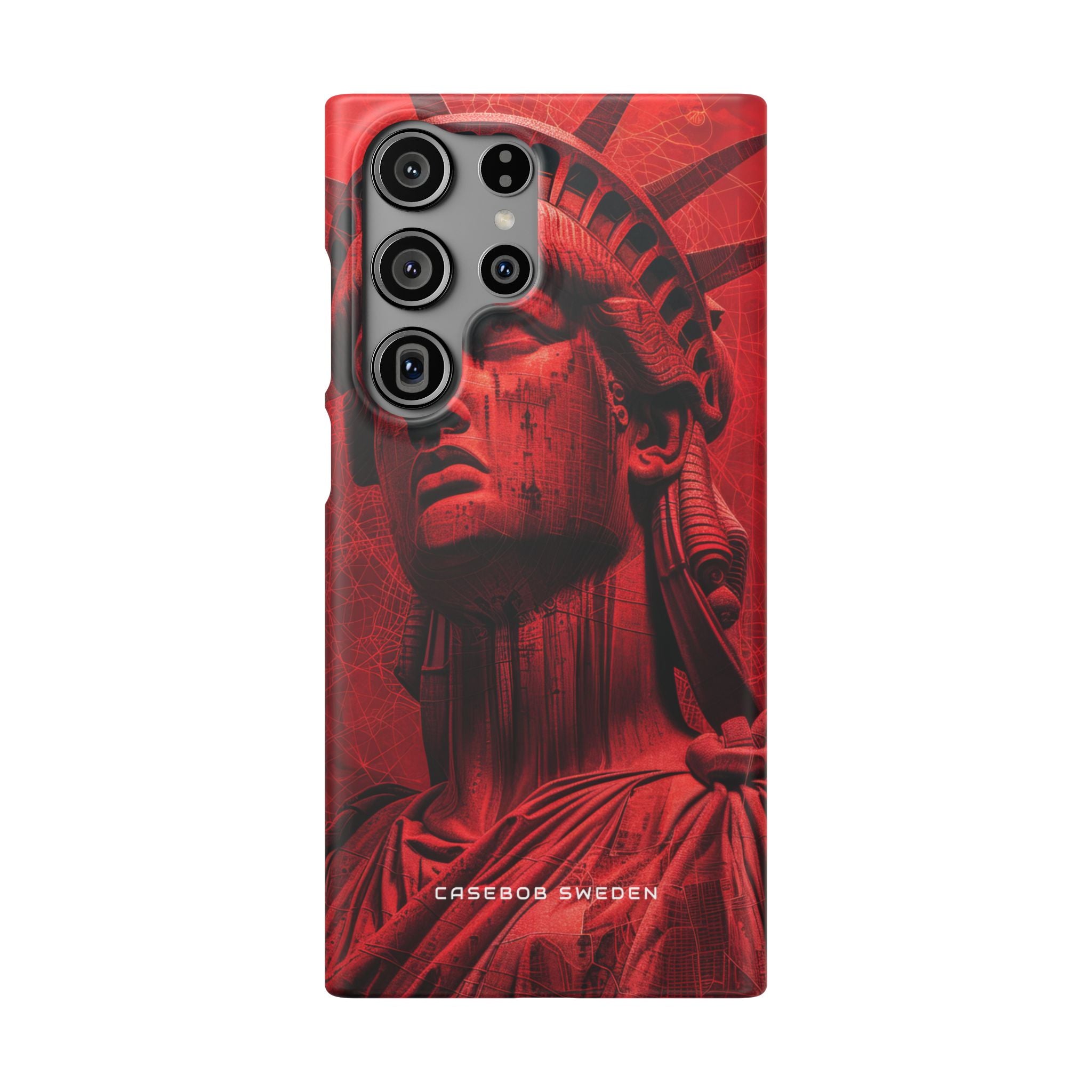 Zen Red Liberty Vision Samsung S23 - Slim Phone Case