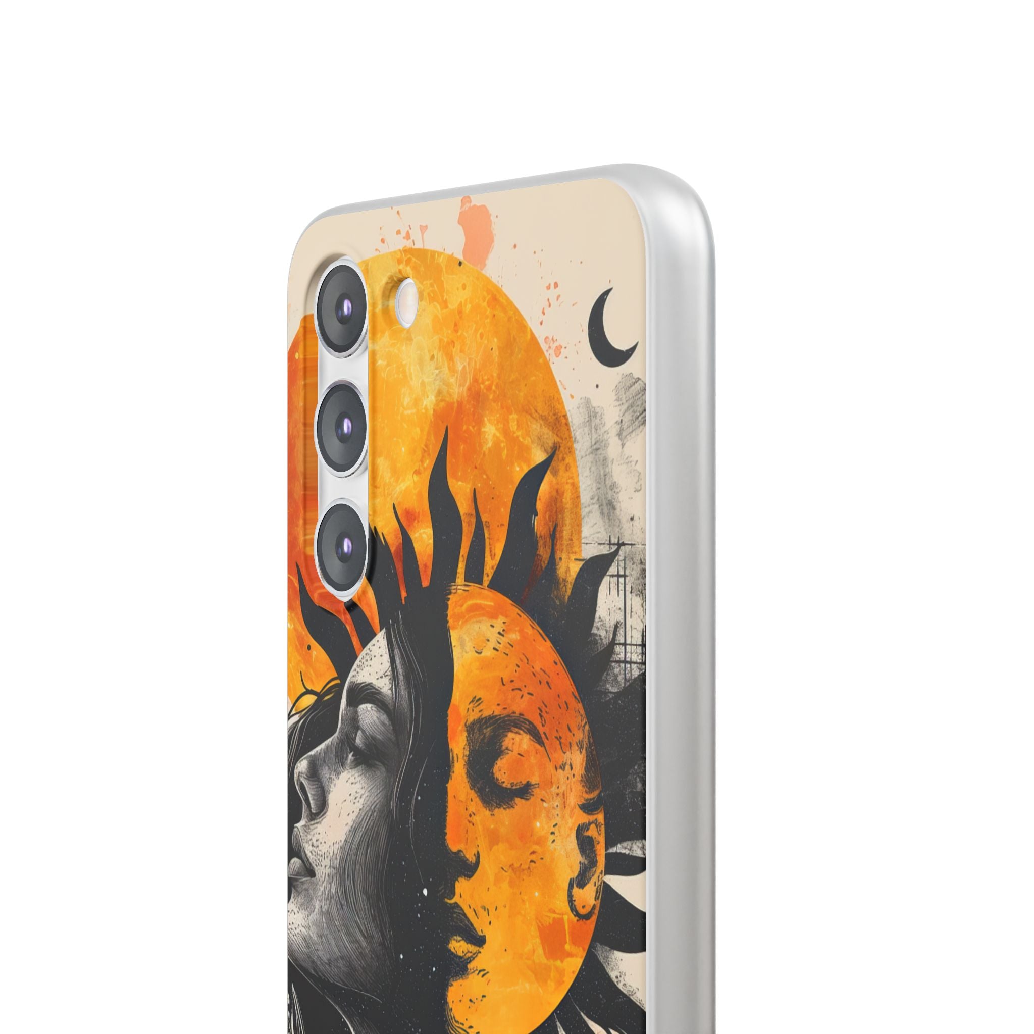 Sunlit Duality | Flexible Phone Case for Samsung Galaxy