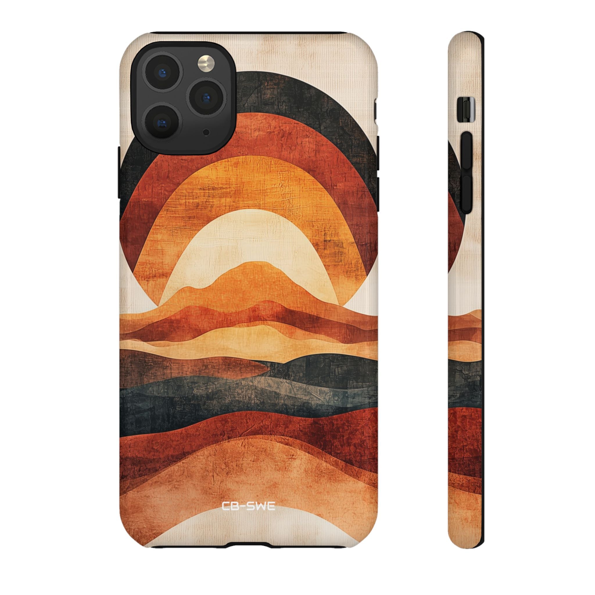 Sunrise Embraces Mountains - iPhone Case