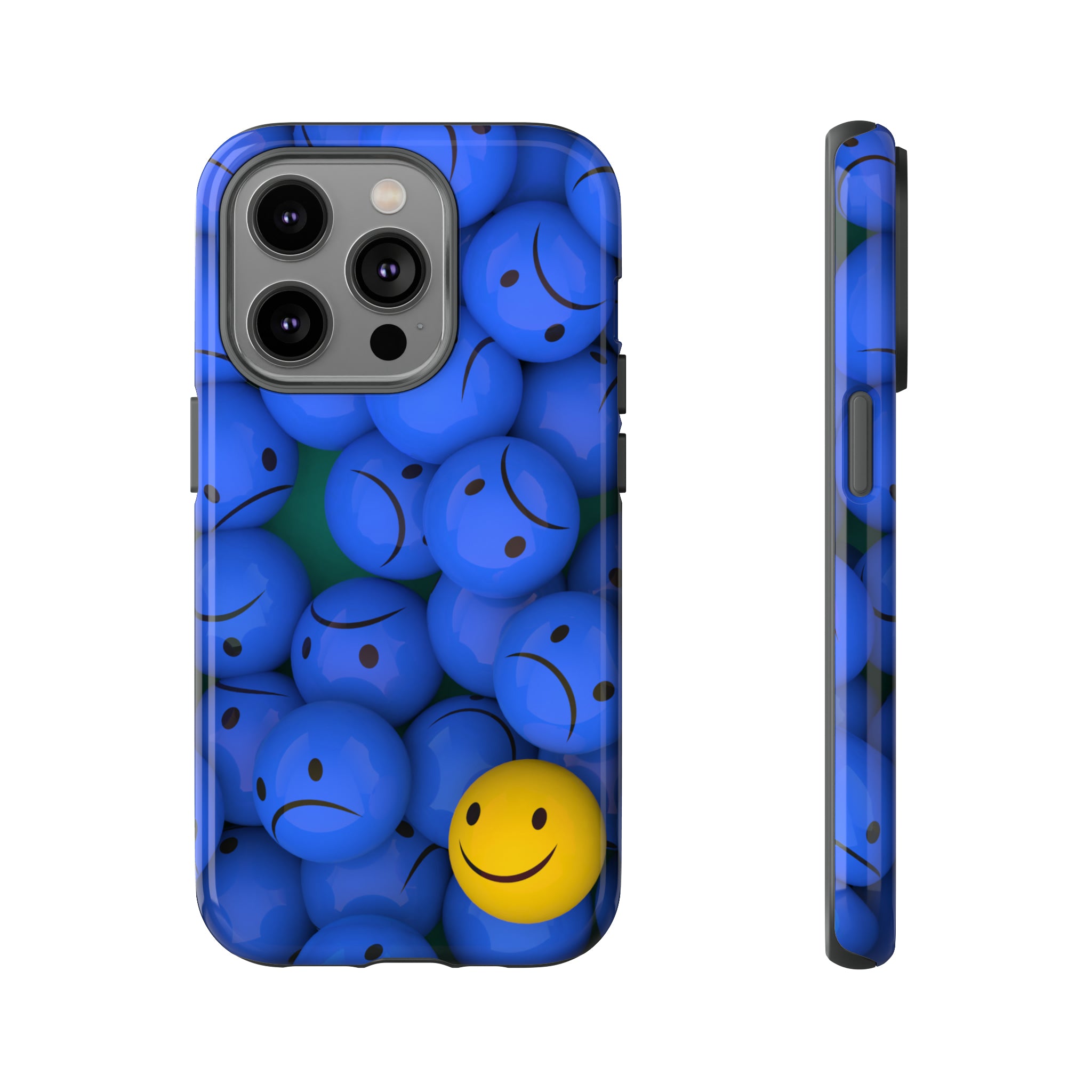 One Smiling Face - Protective Phone Case