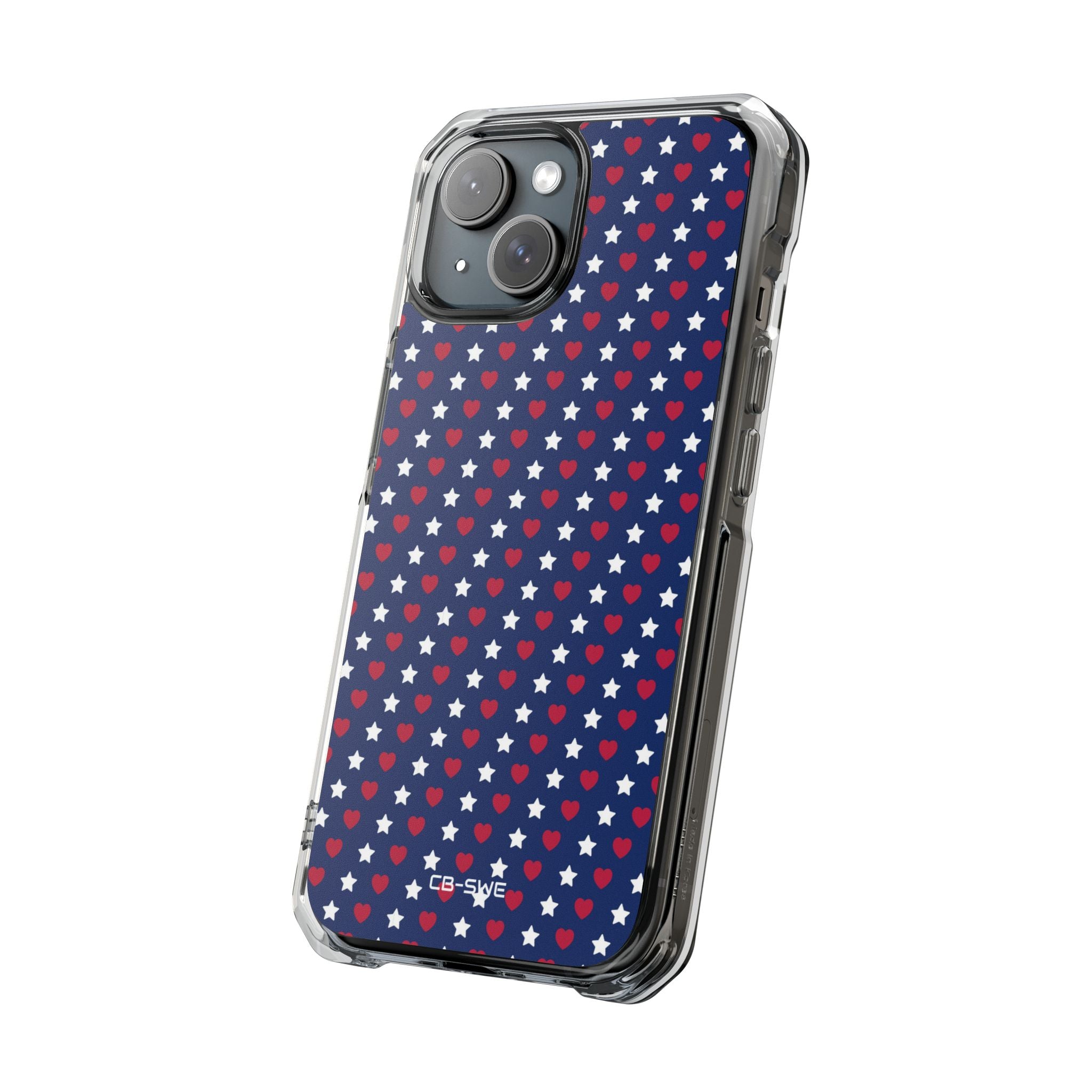 Hearts Twinkle Bright iPhone Case - Impact