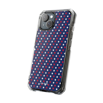 Hearts Twinkle Bright iPhone Case - Impact