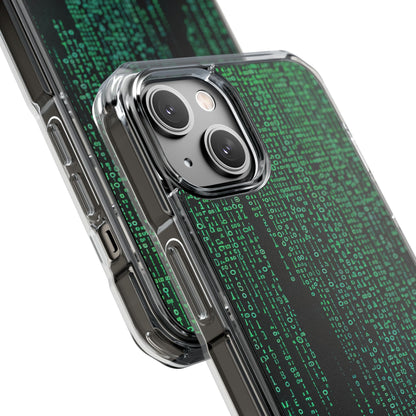 Neon Data Stream iPhone 14 - Impact Clear+