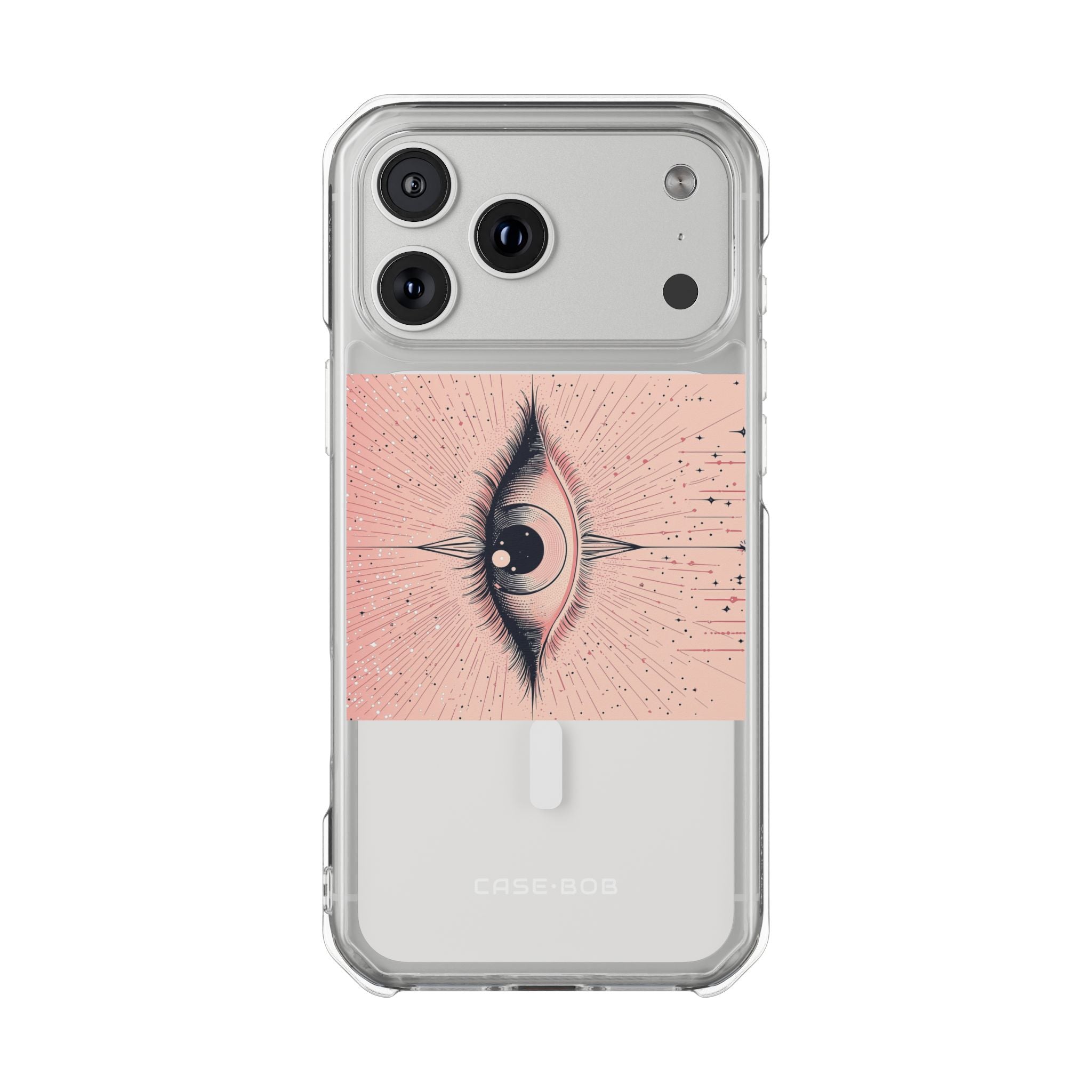Cosmic Pink Eye iPhone 17 Pro Max Case - Impact